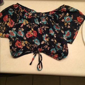 Floral Crop Top